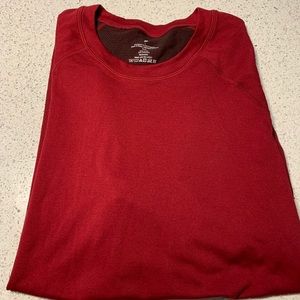 Fabletics Training Day Shirt size large color red